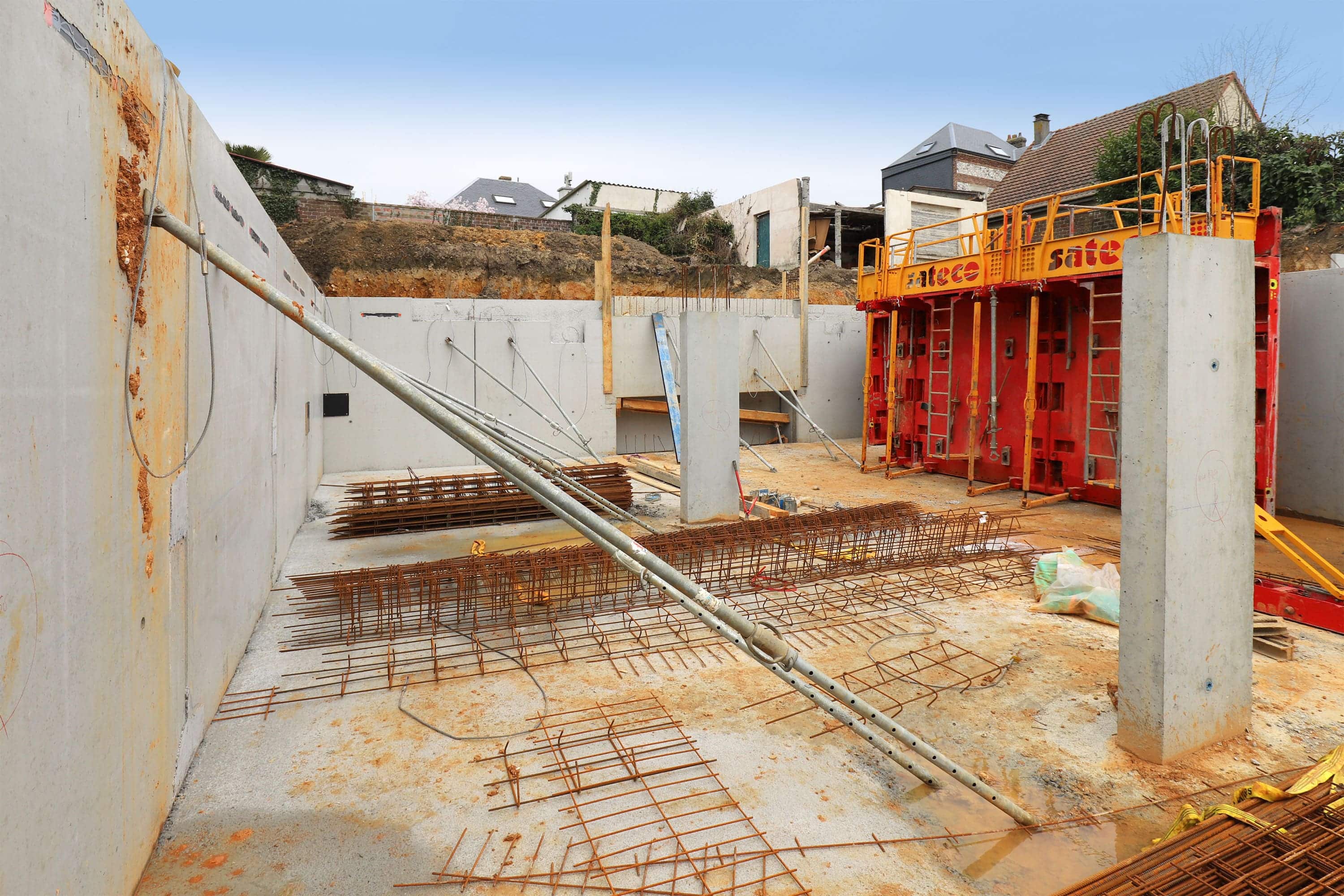 Début des travaux de la résidence Carmin