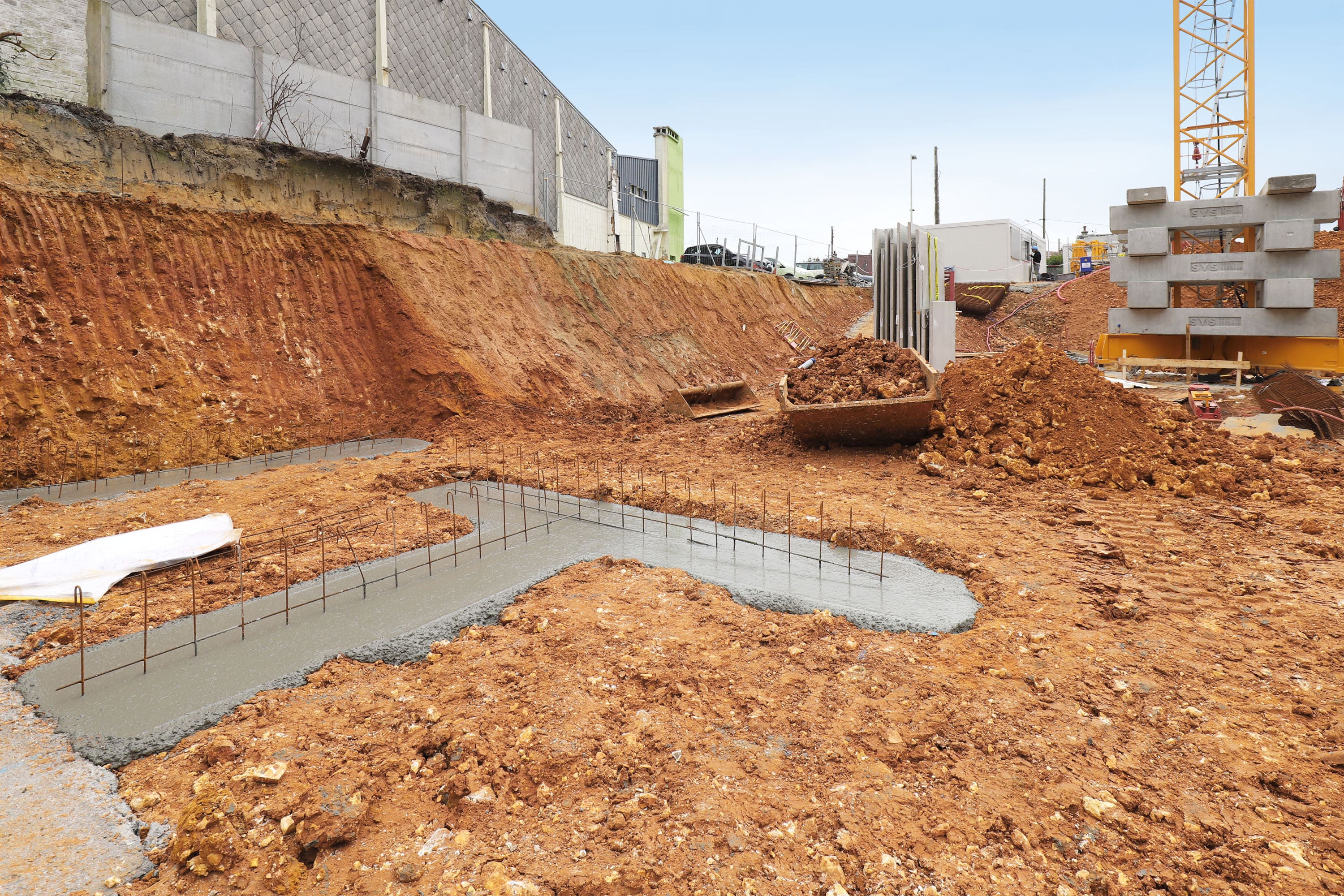 Début des travaux de la résidence Carmin