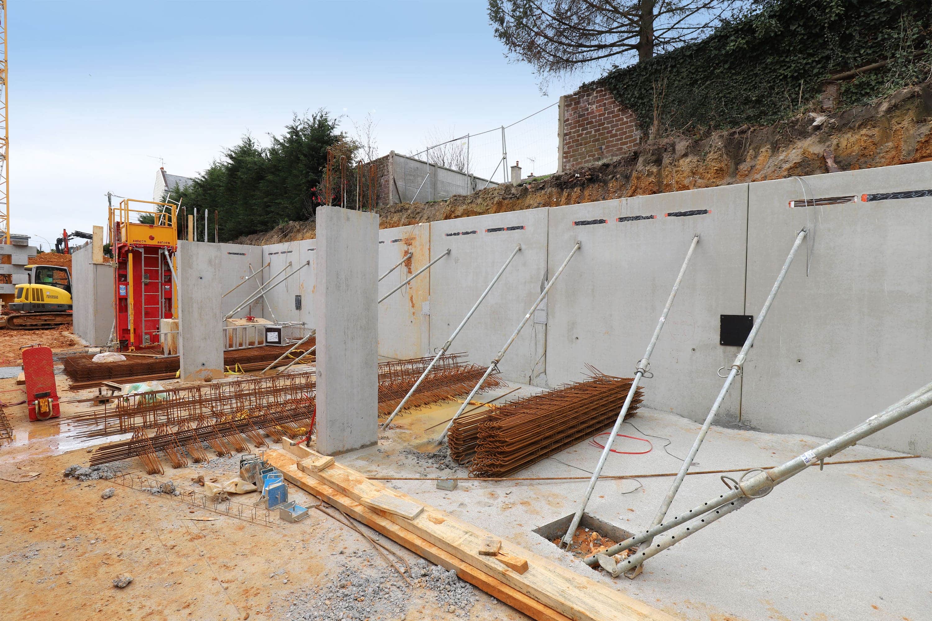 Début des travaux de la résidence Carmin