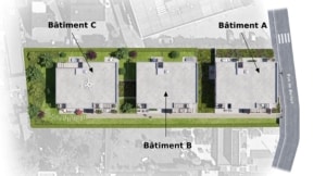 Plan de masse Résidence Carmin