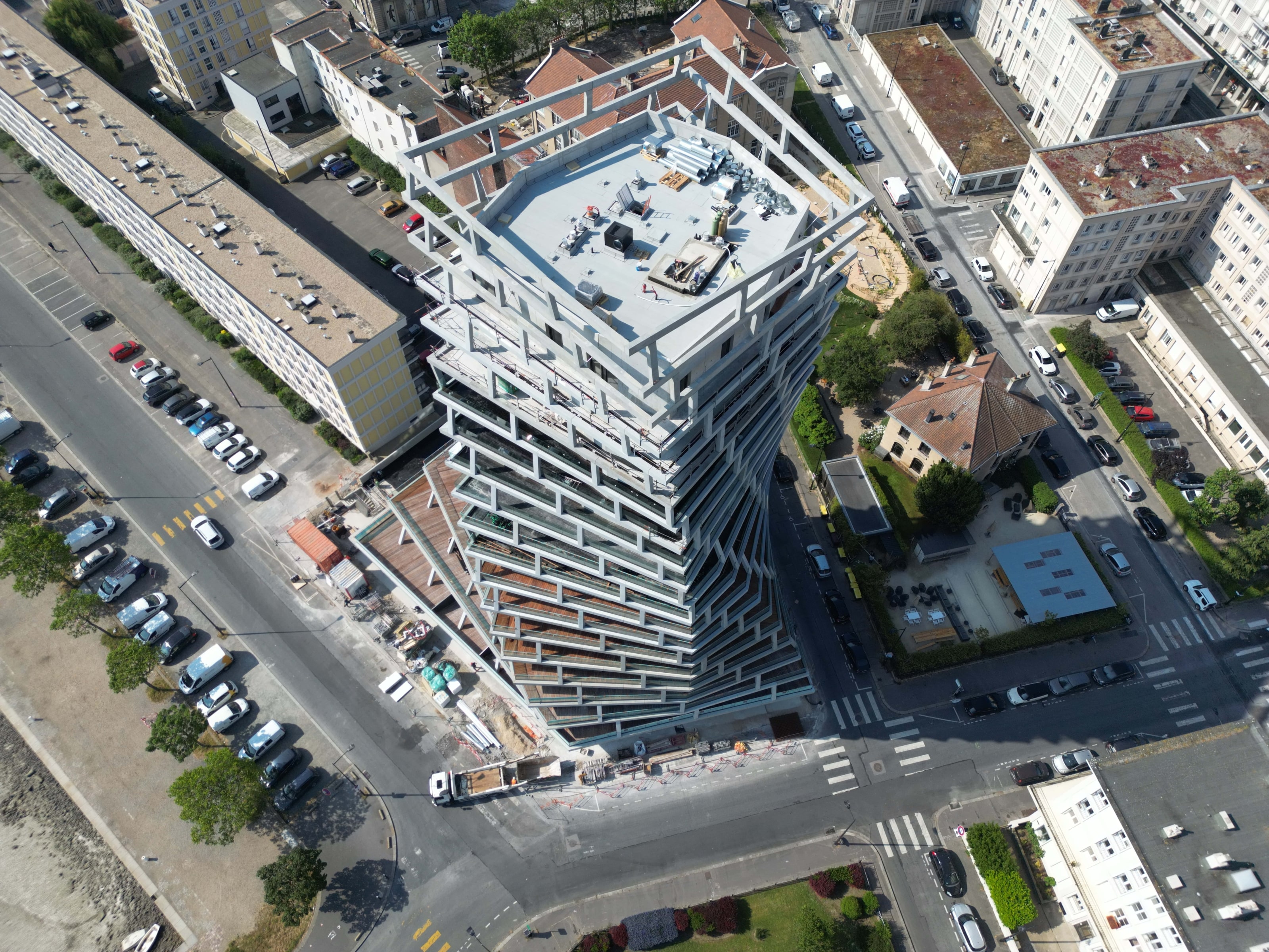 Vu du haut de la tour Alta