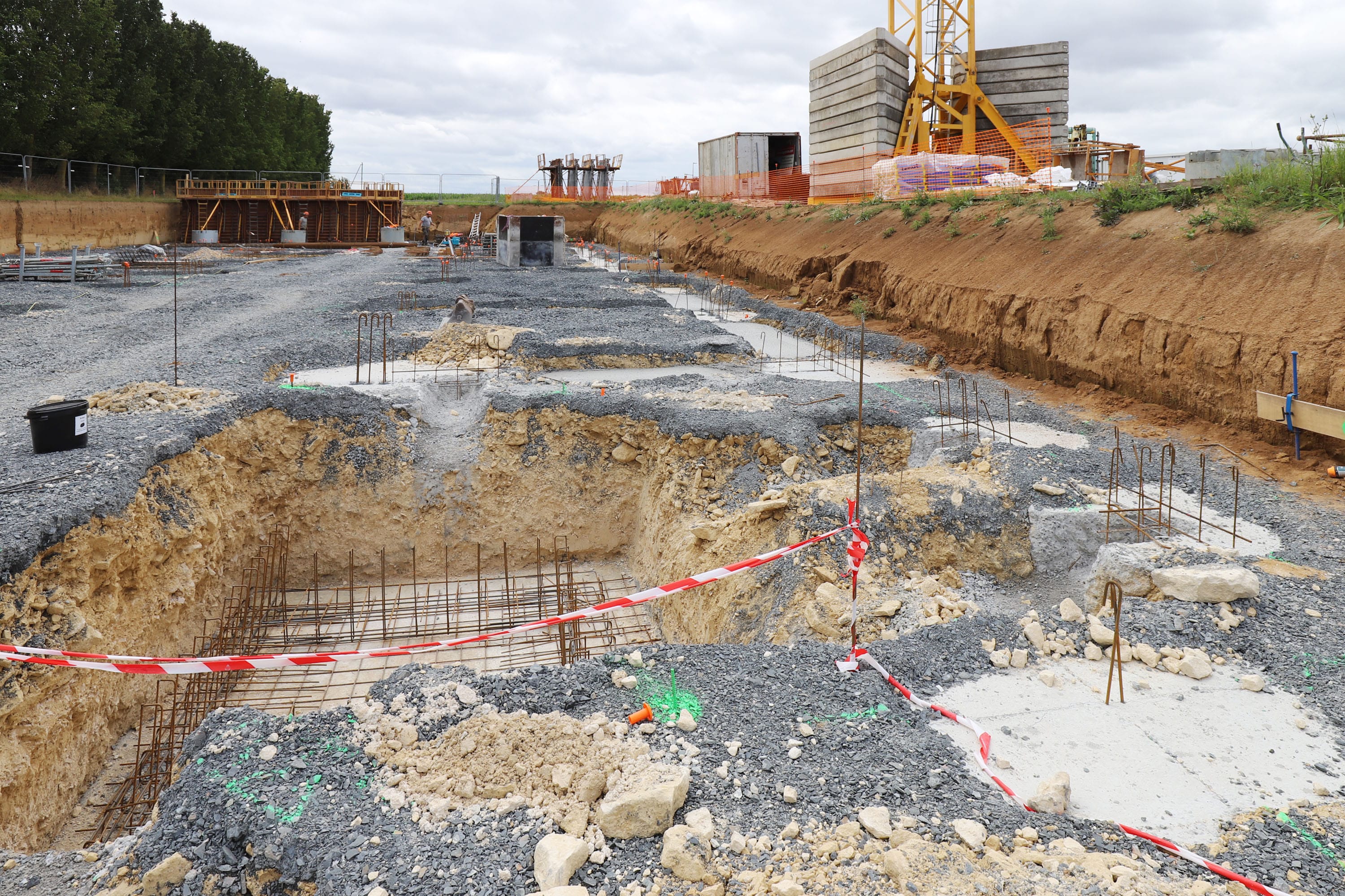 Avancée des travaux de la résidence Opaline