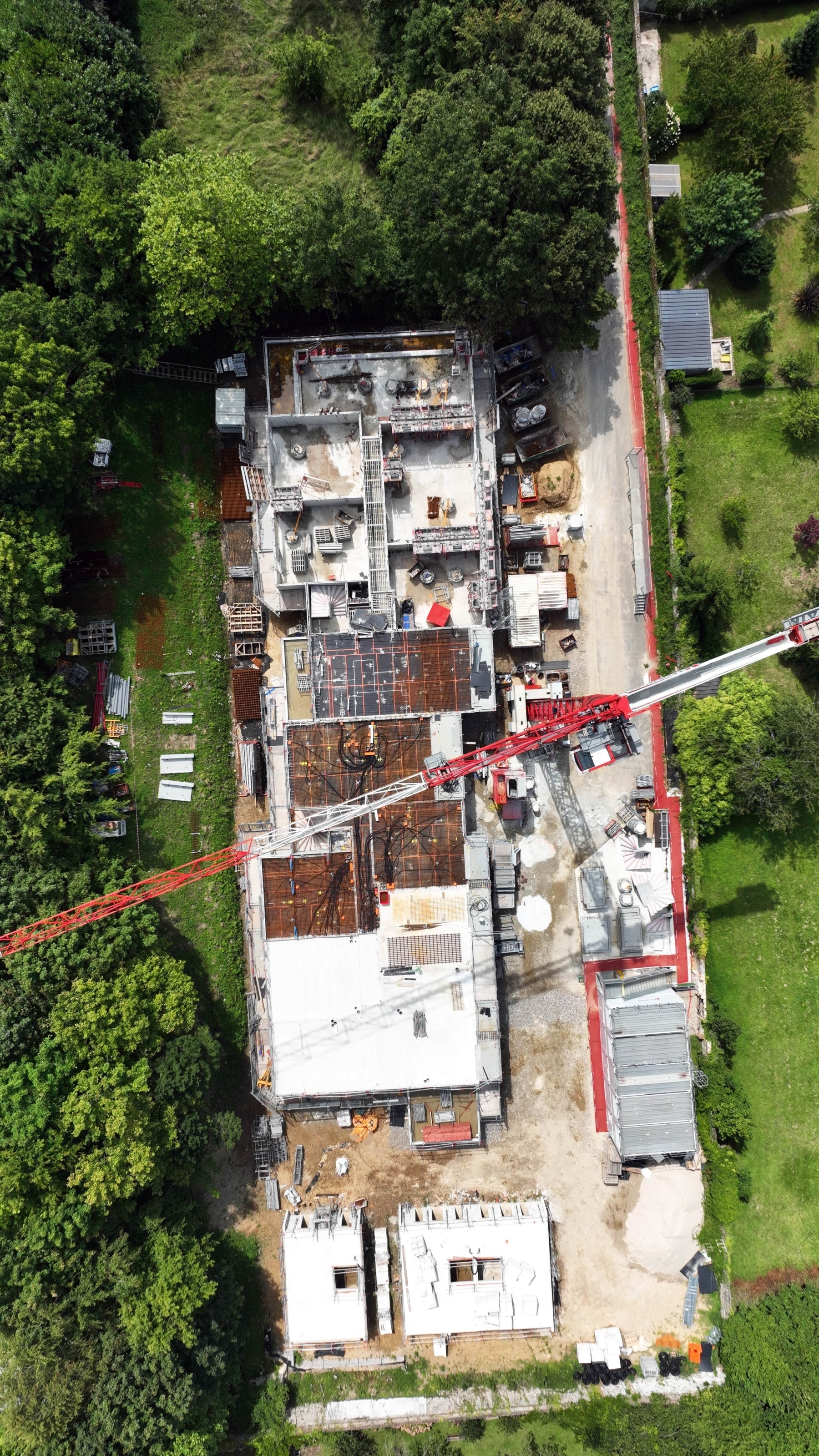 Avancée des travaux de Sémaphore vu du ciel