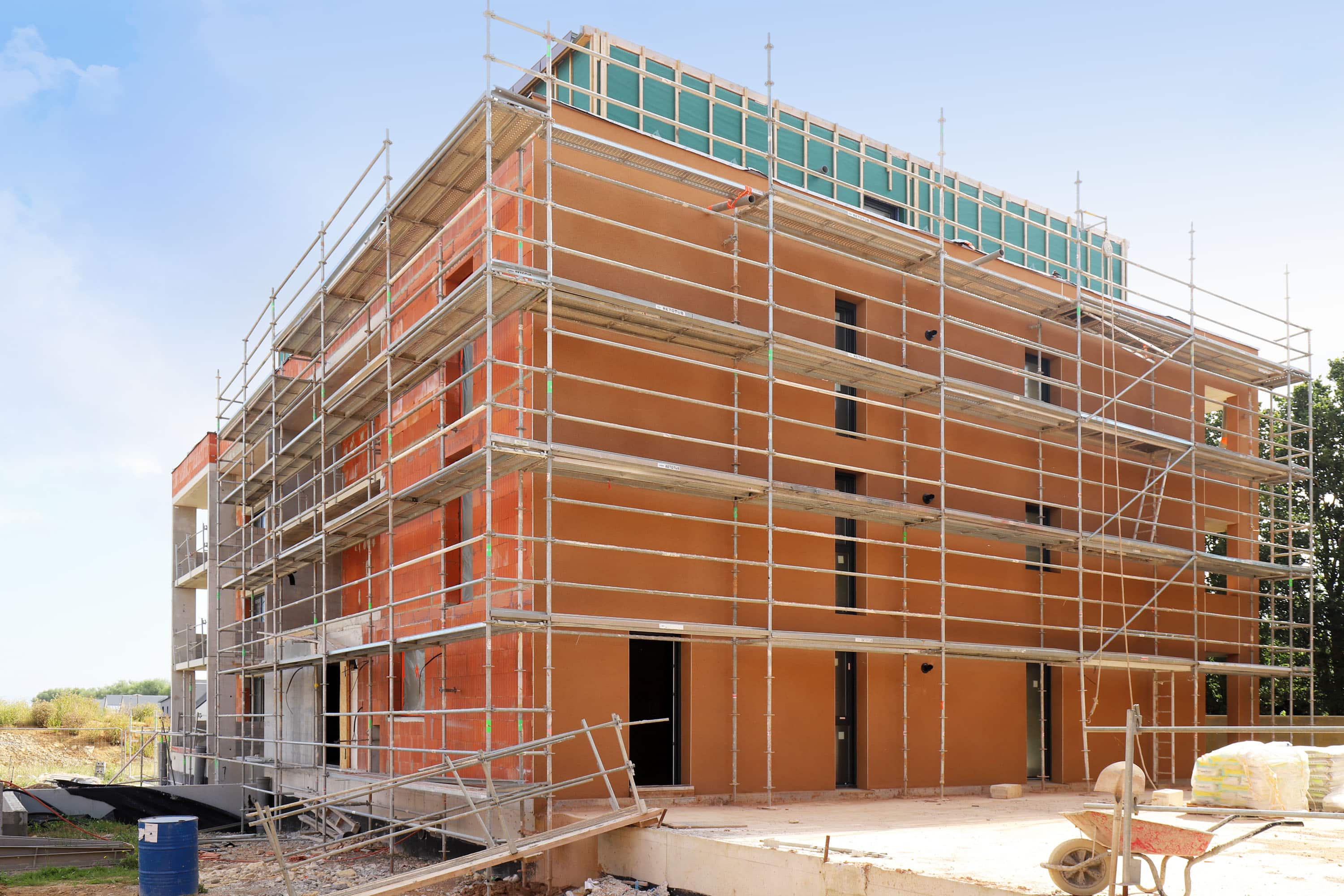 Travaux de la résidence Opaline