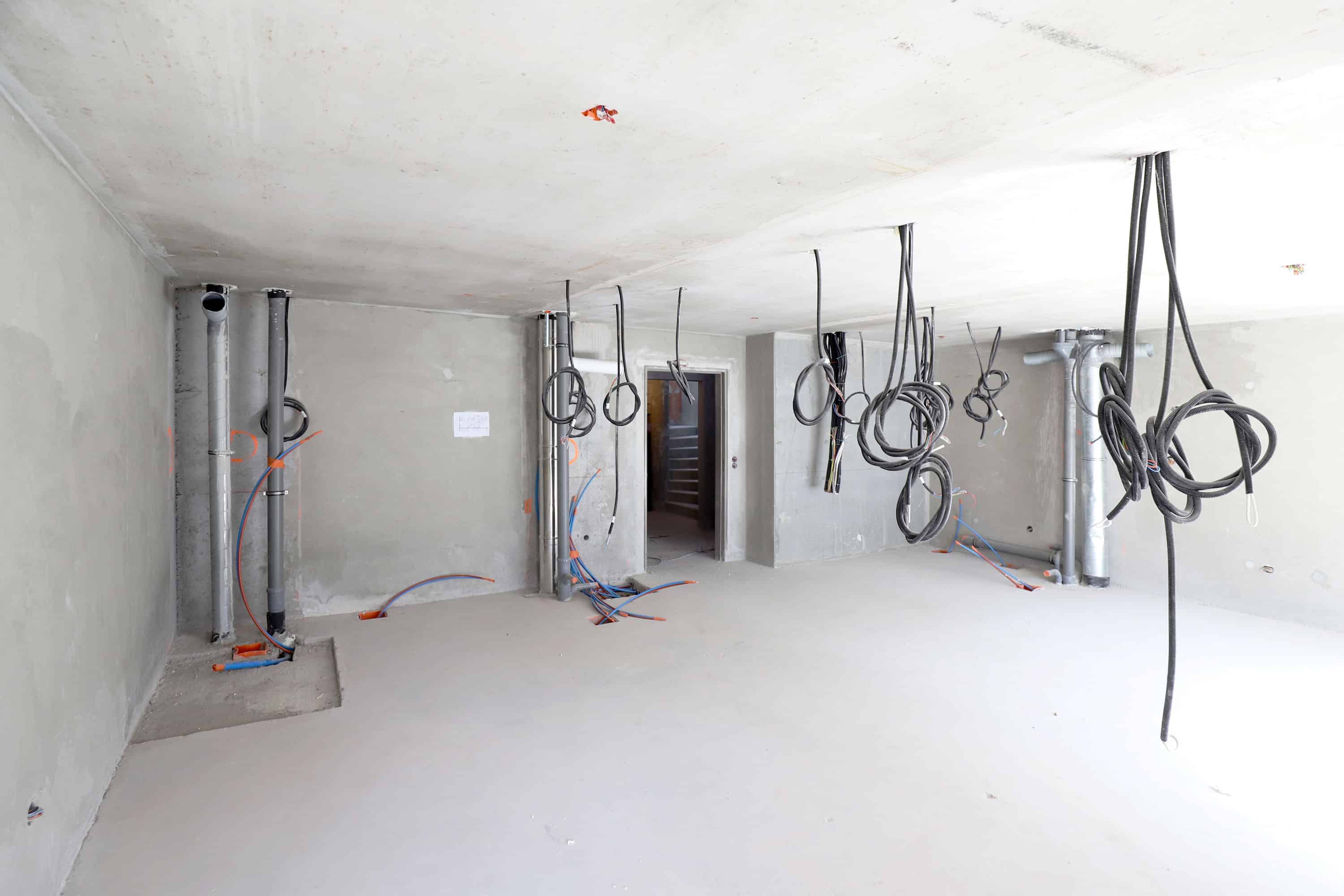 Travaux de la résidence Opaline, intérieur d'un logement