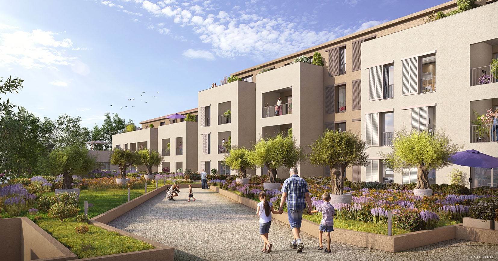 Logement neuf Trets ; Le Montana