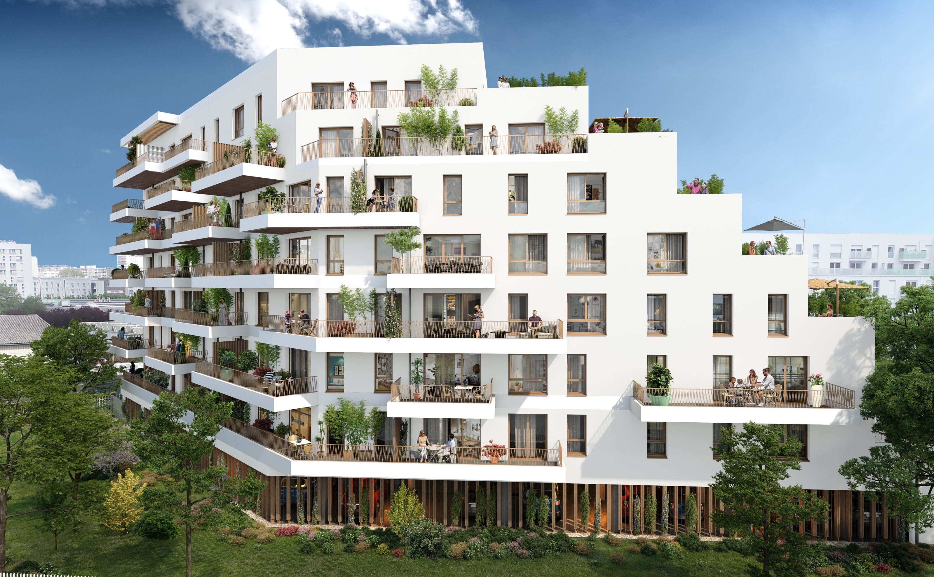 Programme neuf Villeneuve-la-Garenne ; Îlot Vert